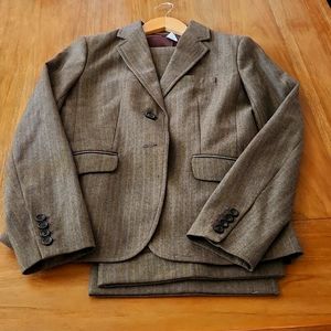 J. Crew Size 2 Italian Wool Pant Suit